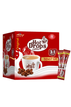 HOT DROPS 3ü1 Arada Kahve (50 ADET X 17 GR) Hazır Kahve
