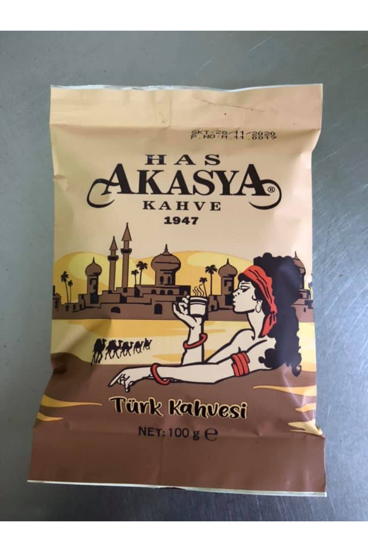 HAS AKASYA Akasya Türk Kahvesi 100 Gr. x 2 Adet