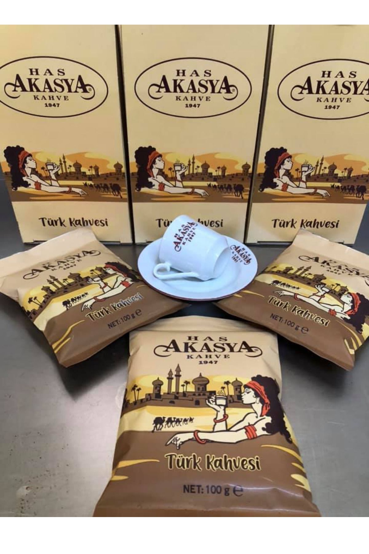 HAS AKASYA Akasya Türk Kahvesi 100 Gr. x 2 Adet - Görsel 2