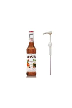 Monin Pumpkin Spice / Baharatlı Balkabağı 700 Ml Şurup + Şurup Pompası