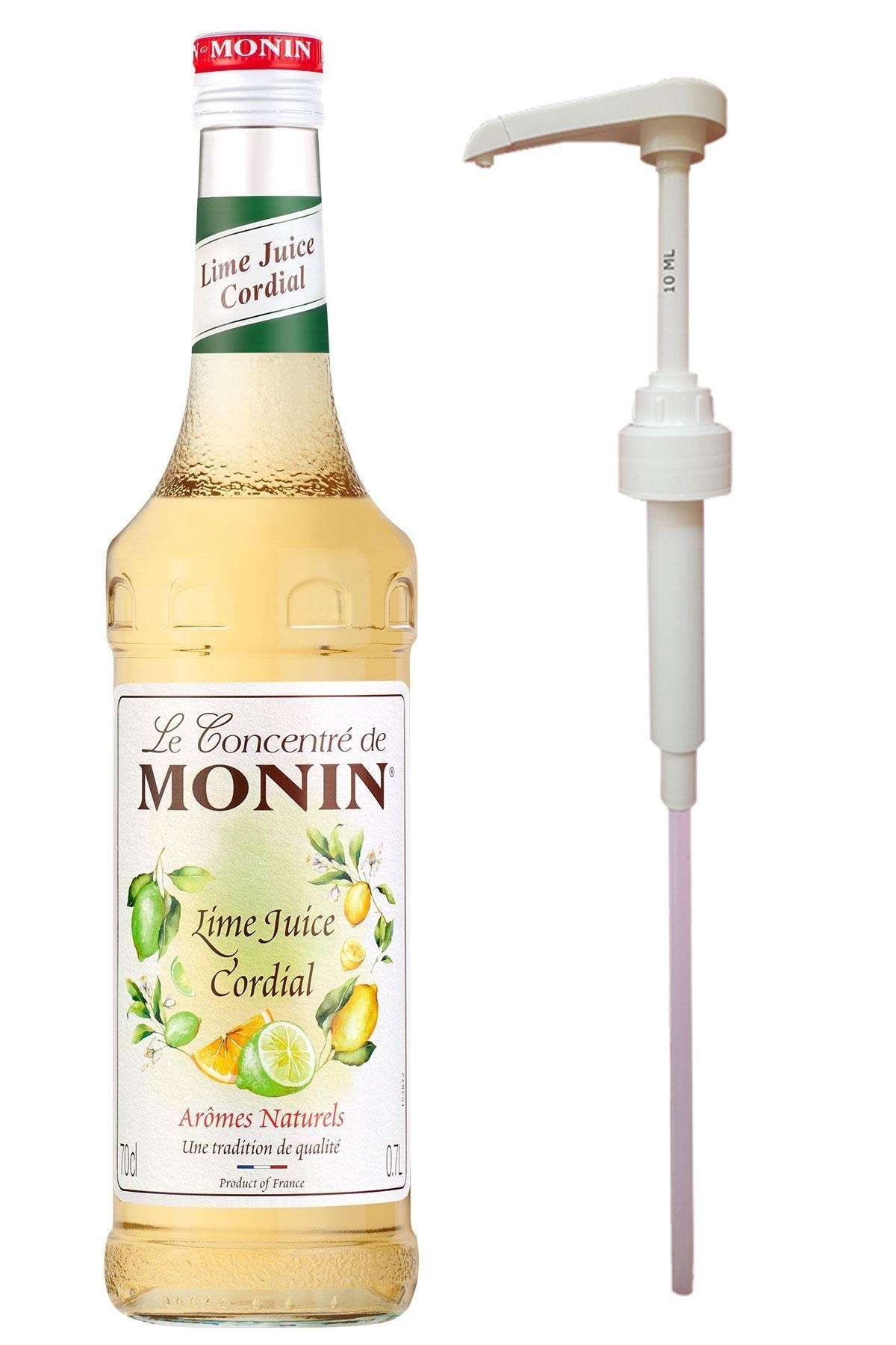 Monin Lime Juice/misket Limonu (700ml) + Şurup Pompası