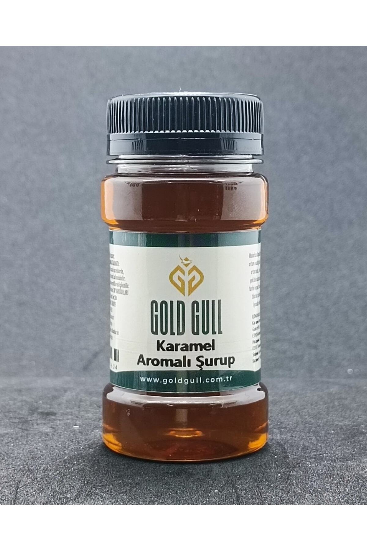 gold gull Karamel Aromalı Kahve & Meyve Şurubu 80ml - Görsel 2
