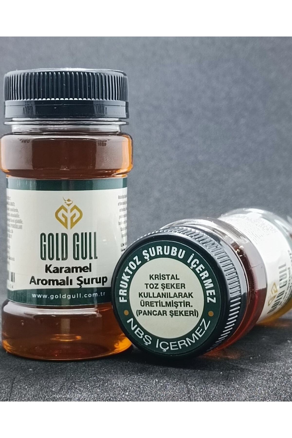 gold gull Karamel Aromalı Kahve & Meyve Şurubu 80ml - Görsel 3