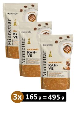 Şekeroğlu Minnettar Karamelli Kahve 165 gr x 3 Adet