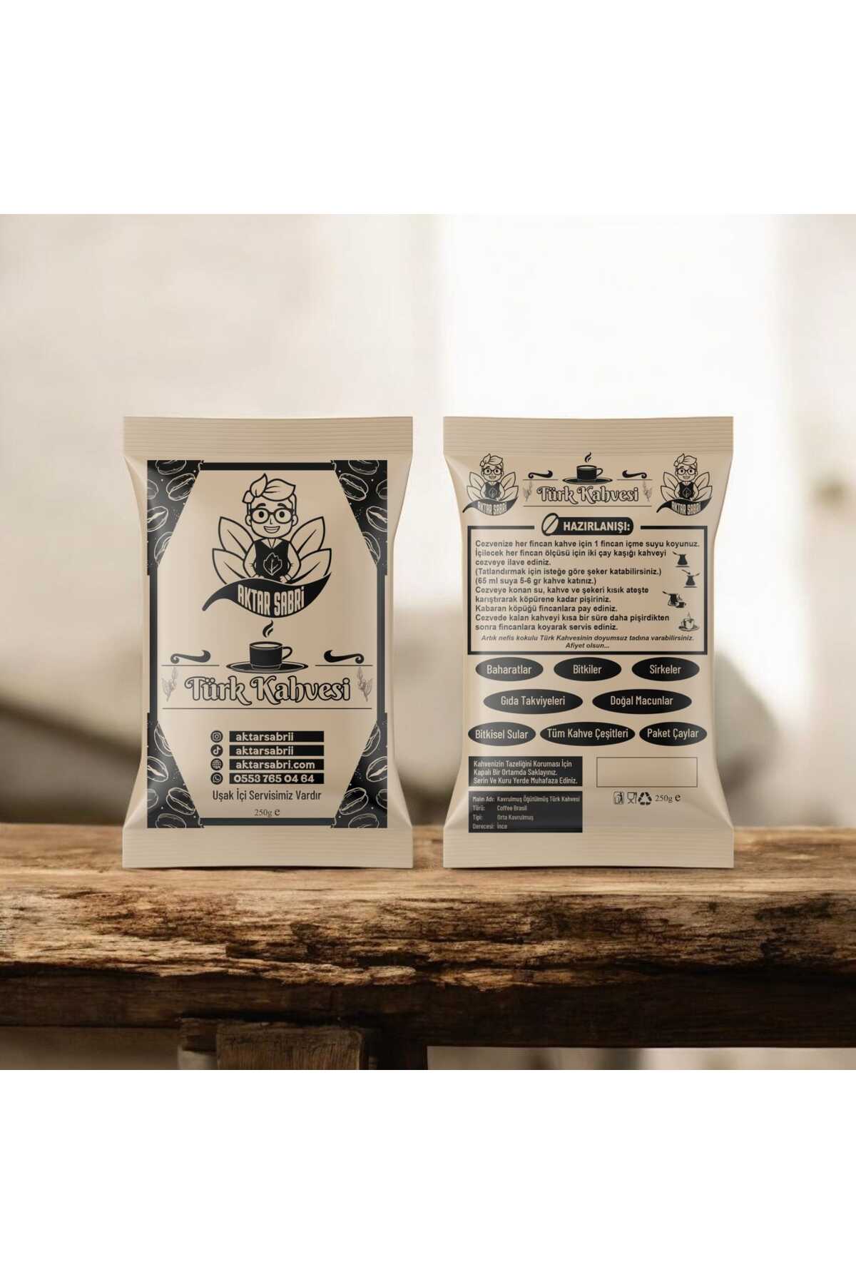 aktar sabri Türk kahvesi 250 gr (meşhur aktar sabri türk kahvesi) - Görsel 3