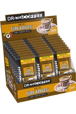 DR. TEA COFFEE Drteacoffee Hazır Türk Kahvesi Sade 7gr Lık 24 Lü Kutu