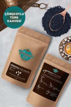 Tarihi Yarımada Kahvecisi Çörek Otlu Türk Kahvesi 1000 Gr,taze Çekilmiş, Orta Kavrulmuş Ve Öğütülmüş