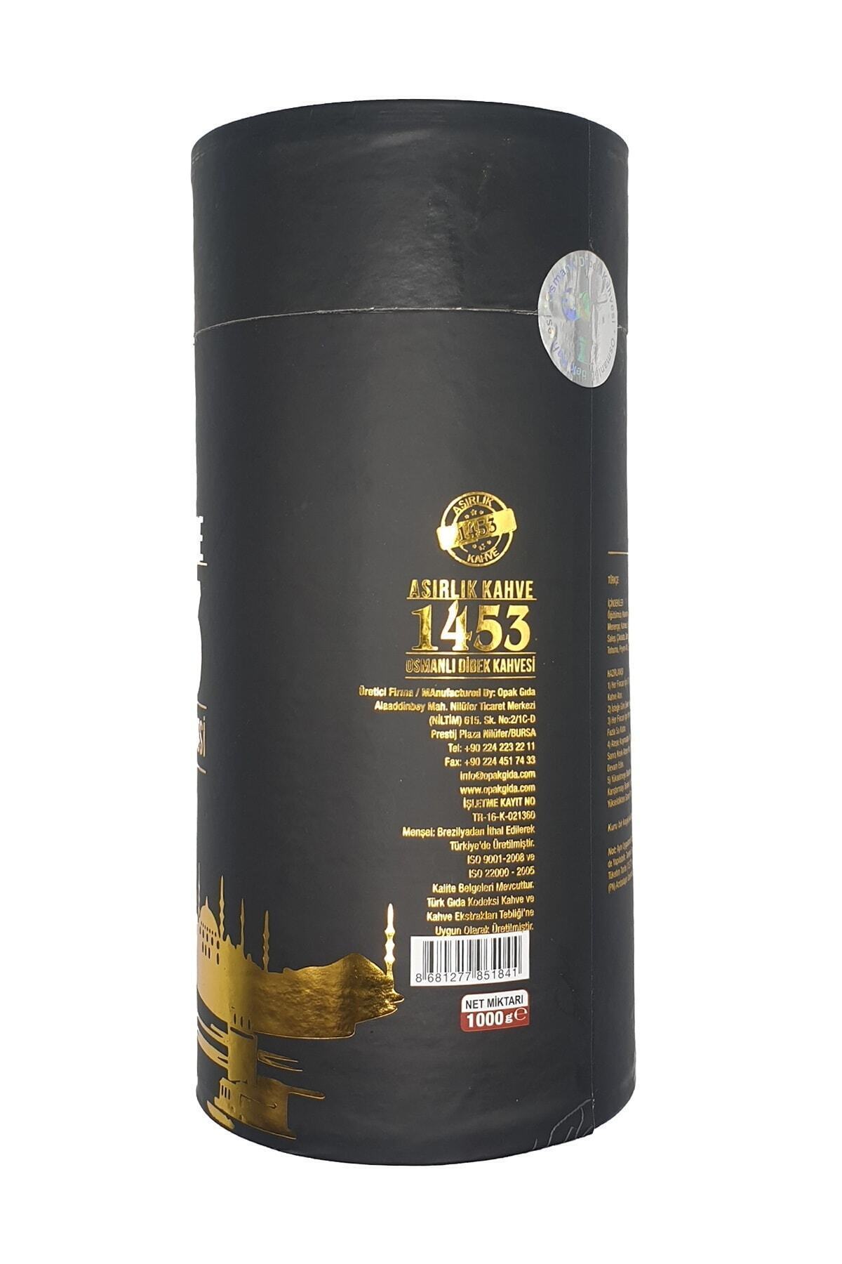 ASIRLIK 1453 KAHVE Osmanlı Dibek Kahvesi Silindir 1000 gr - Görsel 2
