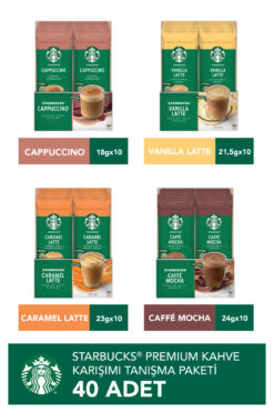 Starbucks Premium Kahve Karışımı Tanışma Paketi 40 Adet