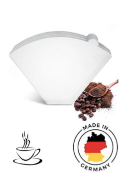 HUBBYCHEF Barista Kahve Demleme Filtre Kağıt No 04 100lü Paket beyaz