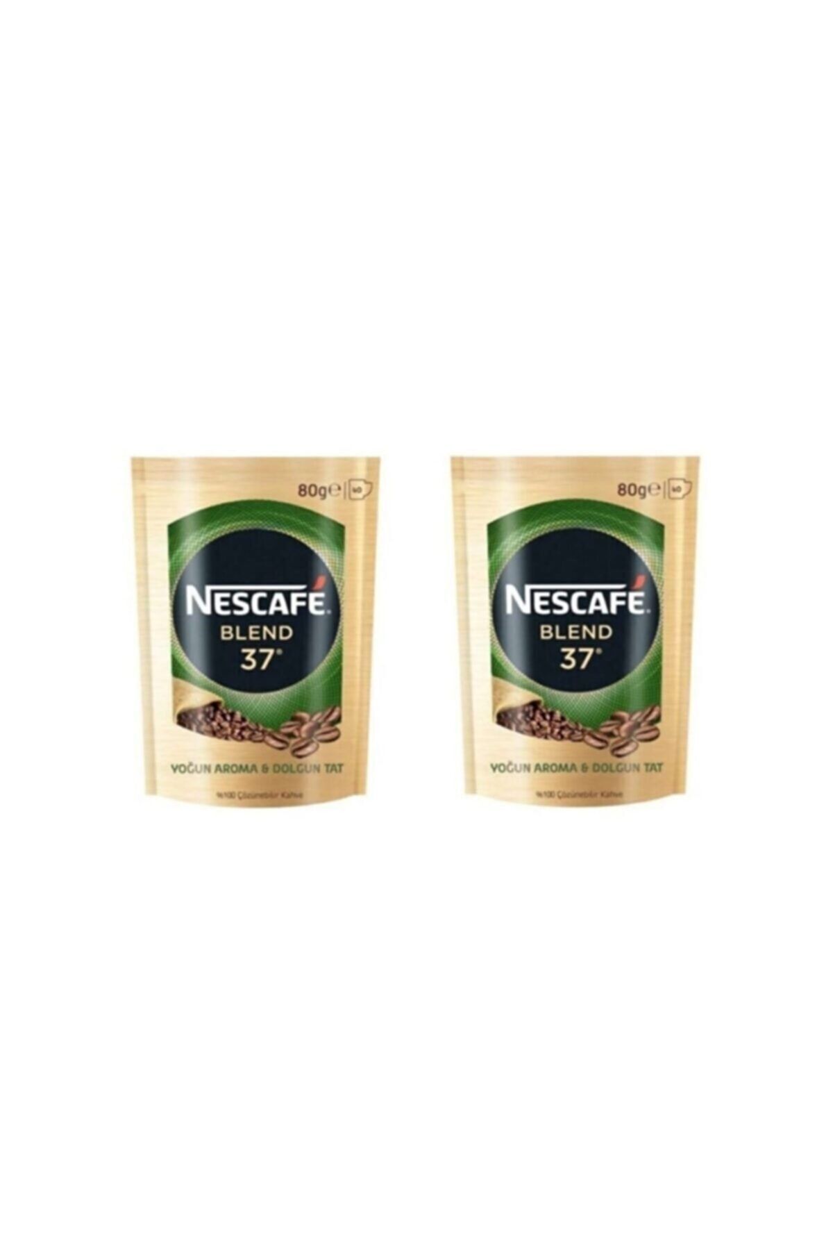Nescafe Blend 37 Granül Kahve 80 gr 2'li Ürün