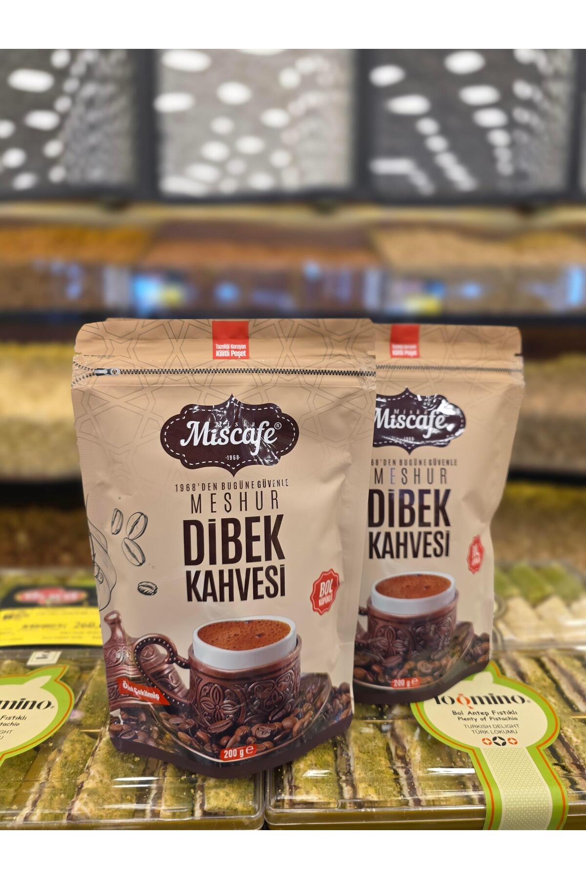 ÜLKÜ KURUYEMİŞ MİSKA MİSCAFE DAMLASAKIZLI DİBEK KAHVESİ 200GR