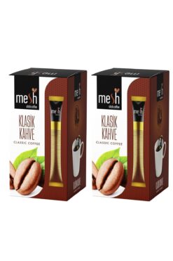 Mesh Stick Klasik Hazır Granül Kahve 2 Paket Birarada