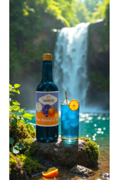 AGOSTO Mavi Kelebek & Turunç Baz 750 ml