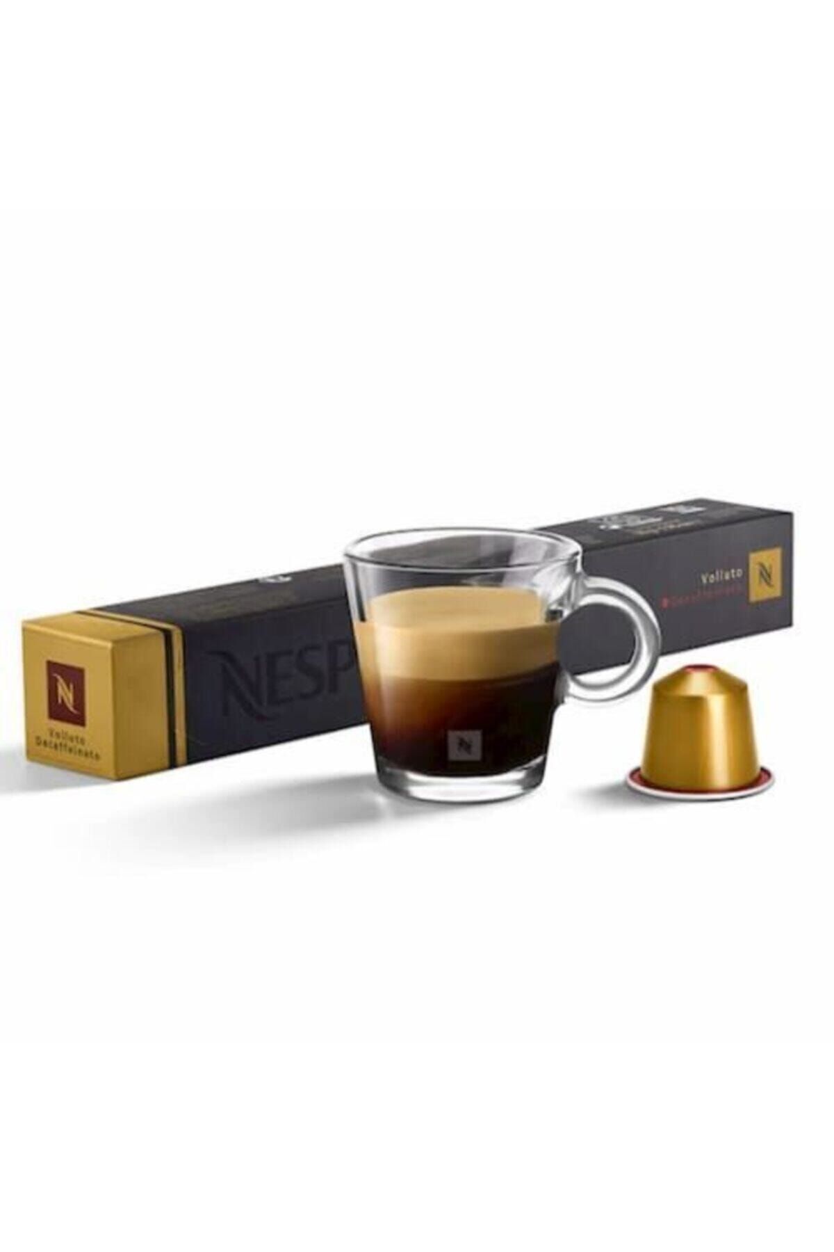 Nespresso Volluto Decaffeinato Kafeinsiz Kapsül Kahve 10'lu