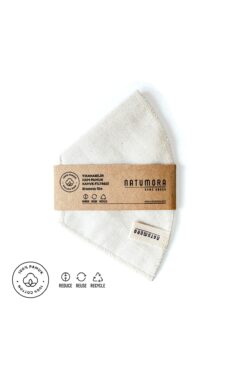 Natumora Ham Pamuk Yıkanabilir 2 Numara Kahve Filtresi