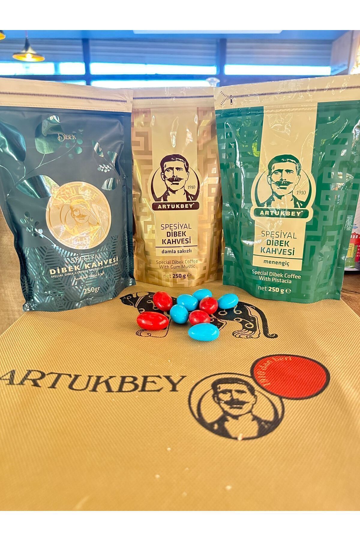 ARTUKBEY KAHVE ARTUKBEY DAMLASAKIZLI DİBEK250GR XMENENGİÇ KAHVE 250XSPECİALDİBEK 250 GR KİLİTLİ AVANTAJLI 3LÜ PAKET