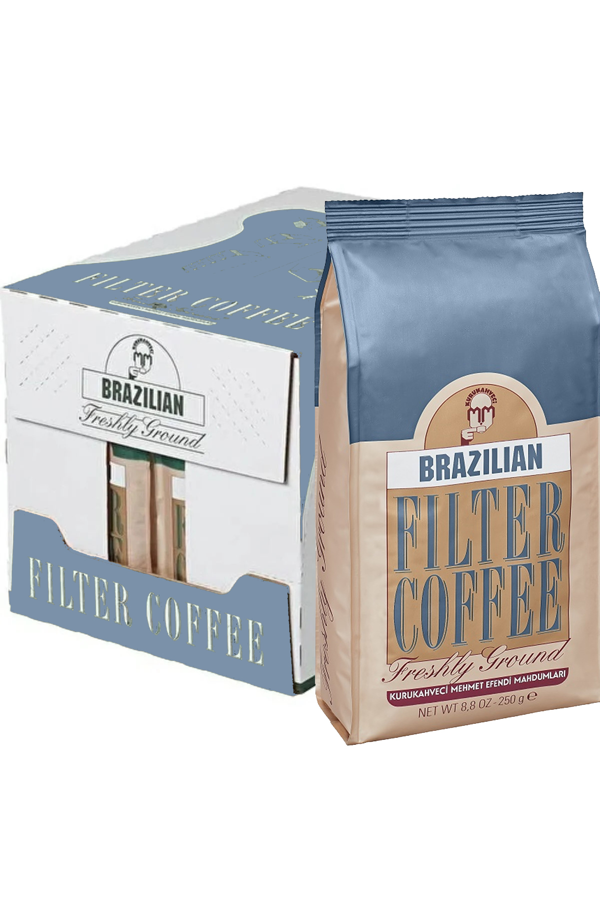 Mehmet Efendi Brazılıan Filtre Kahve 250 gr 2 Adet - Görsel 2