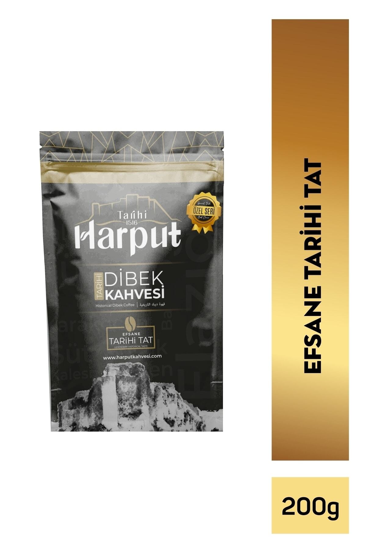 Tarihi Harput 1516 200g Dibek Kahvesi 200g Menengiç Kahvesi 200g Antep Fıstıklı Dibek - Hediyelik Şık Paket - Yöresel - Görsel 3