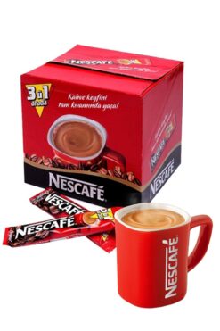 Nescafe 3'Ü 1 Arada 72'Li Kutu + Nescafe Kupa Hediyeli