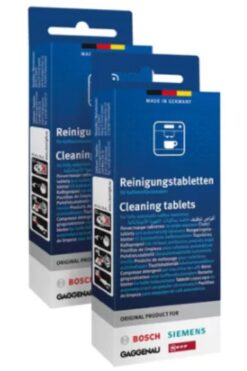 Bosch Kahve Makineleri Için Temizleme Tabletleri 20 Adet Ekonomik Paket