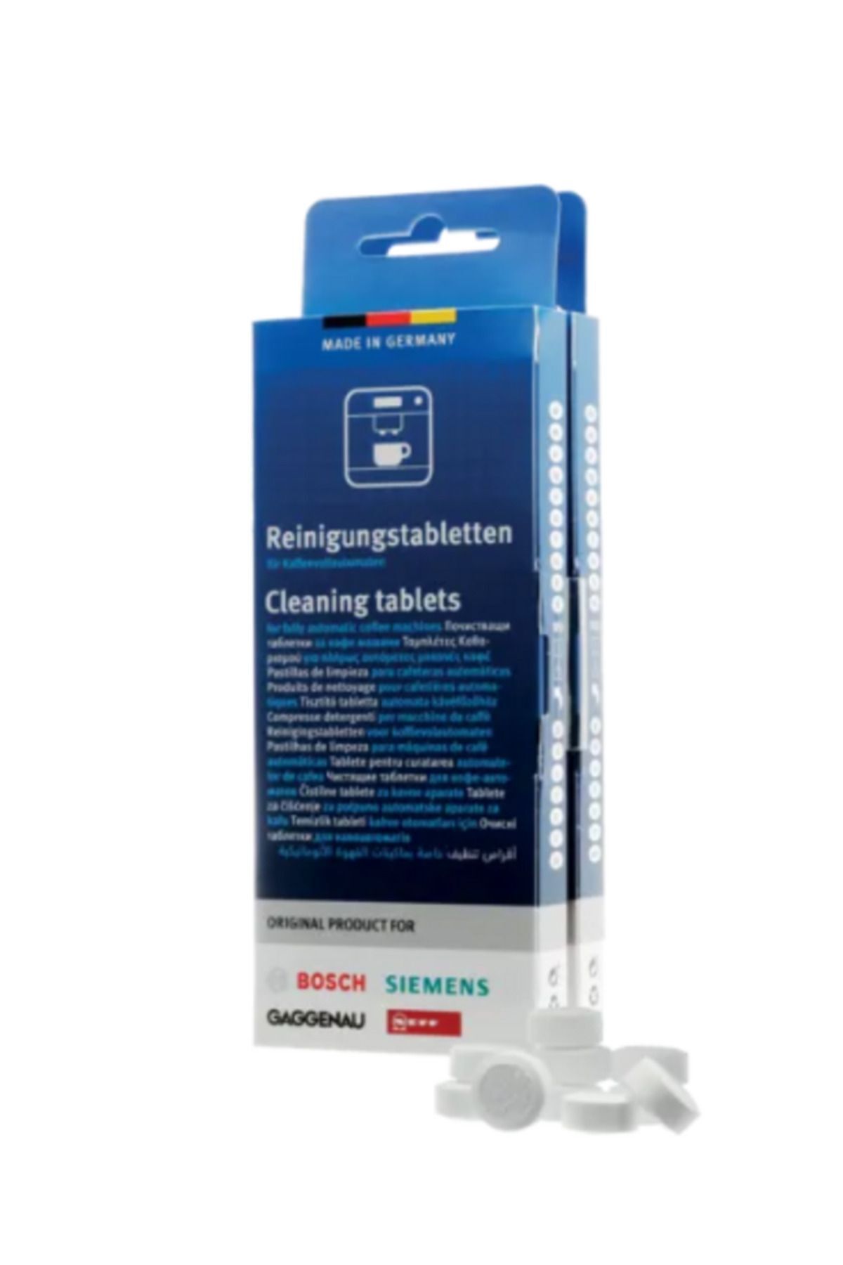 Bosch Kahve Makineleri Için Temizleme Tabletleri 20 Adet Ekonomik Paket - Görsel 3