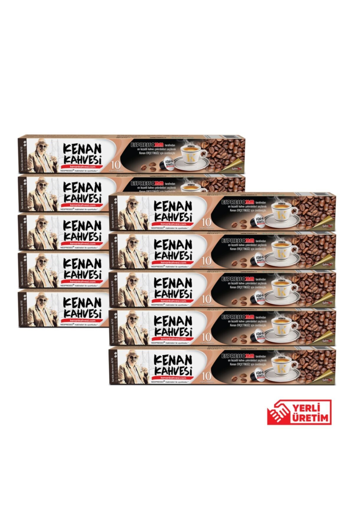 ESPRESSOMM Kenan Kahvesi Kapsül Kahve (100 Adet) - Nespresso® Uyumlu*