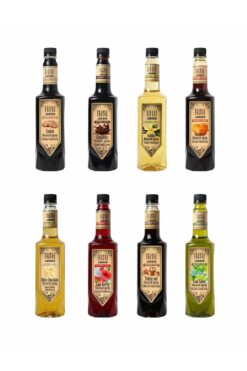 Jardin Kahve ve Kokteyl Şurubu seti 8’li 750 ml/Jardin coffee and cocktail syrup