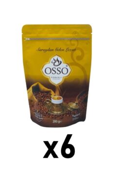 Osso Osmanlı Kahvesi 200 Gr 8 Karışımlı 6'li Set