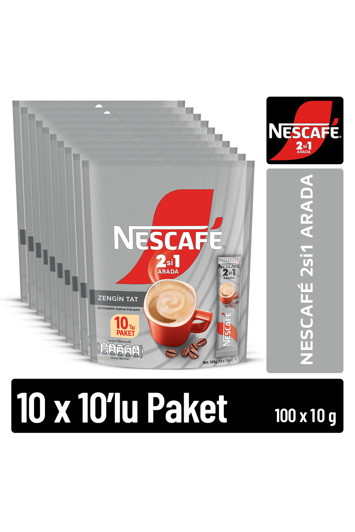 Nescafe 2si1 ARADA 10(10x10g)
