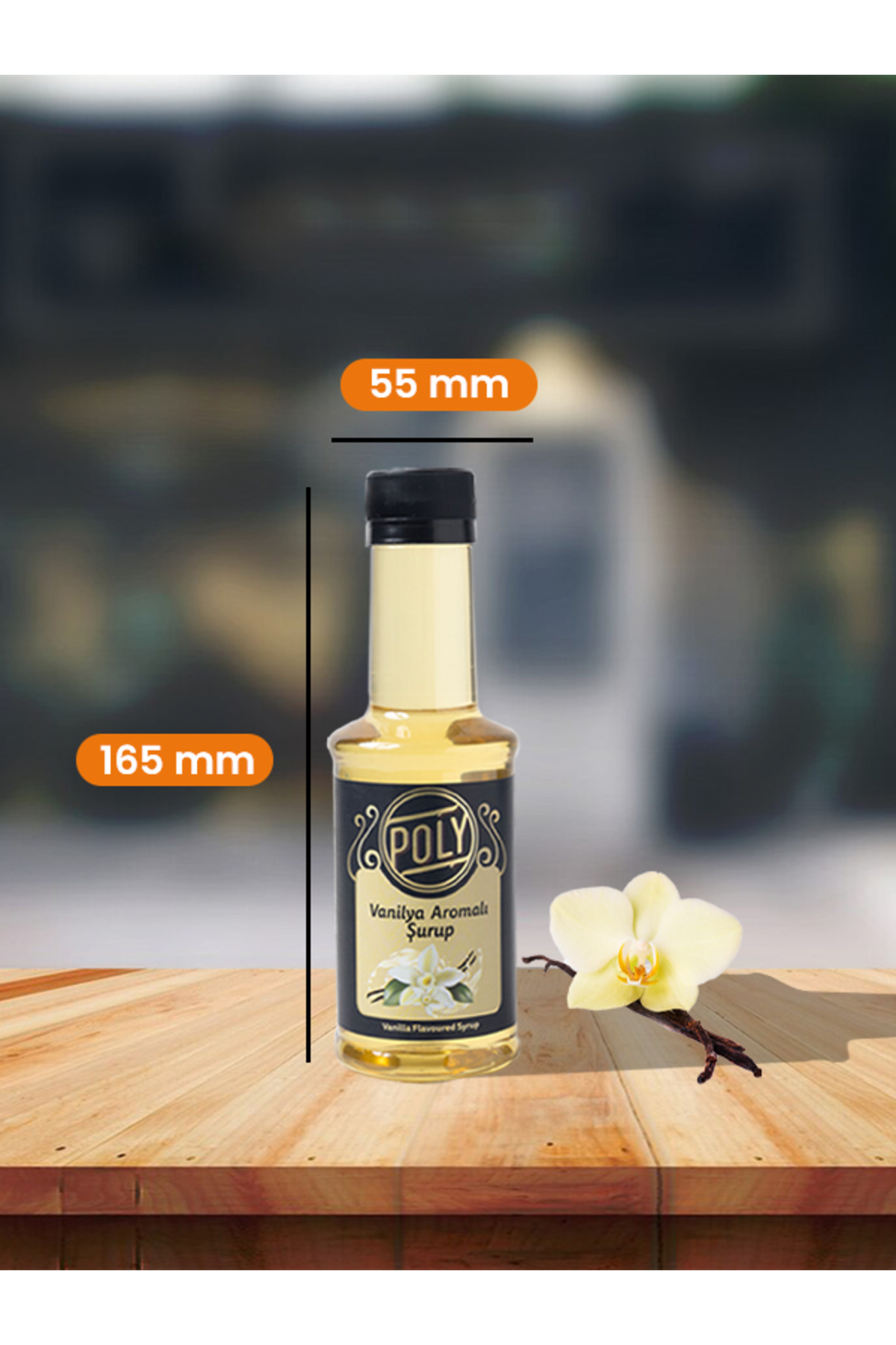 Addis Ababa Coffee Vanilya Aromalı Şurup 200 Ml. - Görsel 2