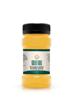 gold gull Pumpkin Spices (Baharatlı Bal Kabağı) Aromalı Kahve ve Meyve Şurubu 80 ml.