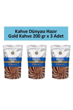 Kahve Dünyası Kahve Dünyası Gold Hazır Kahve 200 gr x 3 Adet