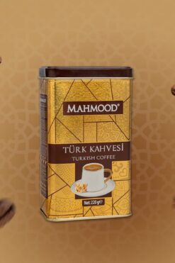 Mahmood Orta Kavrulmuş Türk Kahvesi Metal Kutu 220 gr
