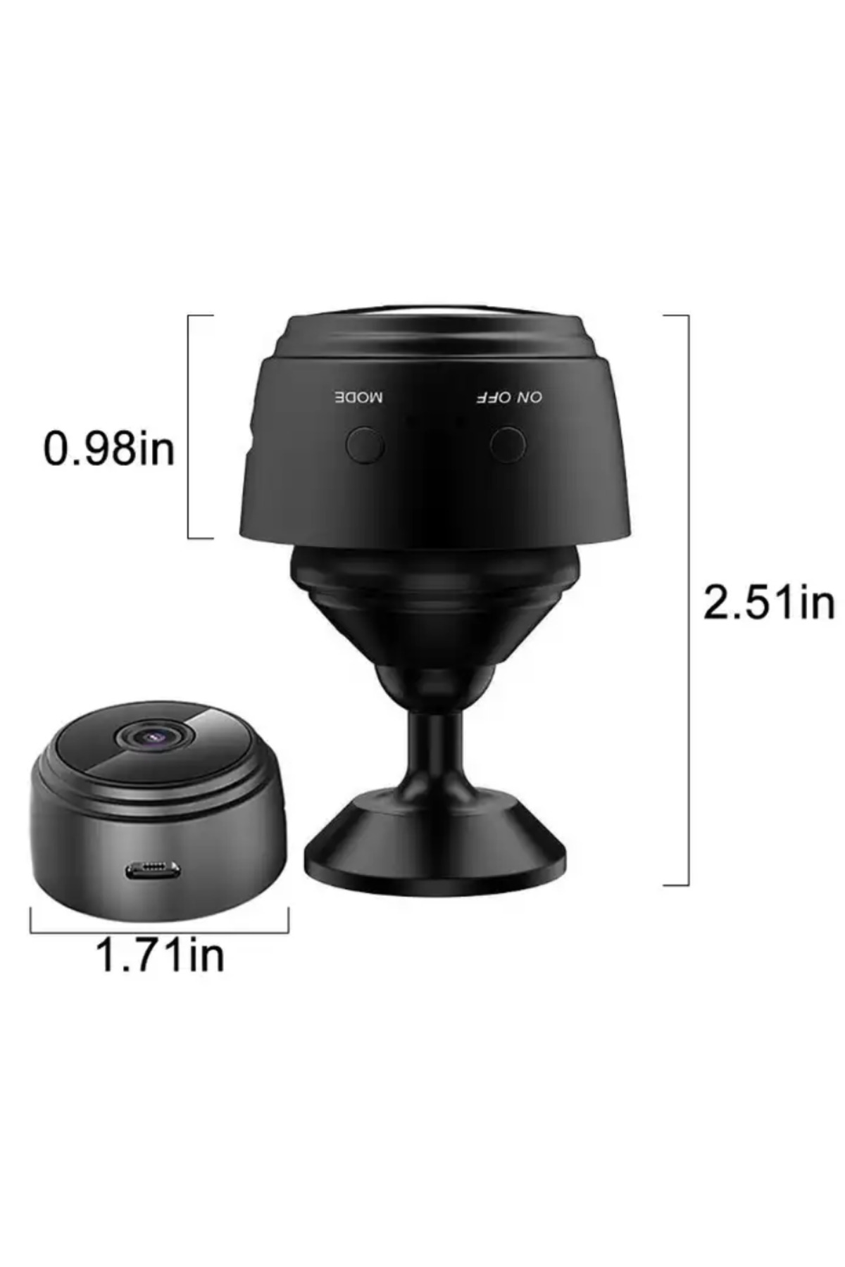 Ozmik Cmr camwifi pro PTZ Mini güvenlik güvenlik kamerası kablosuz IP kamera uzaktan izleme - Görsel 2