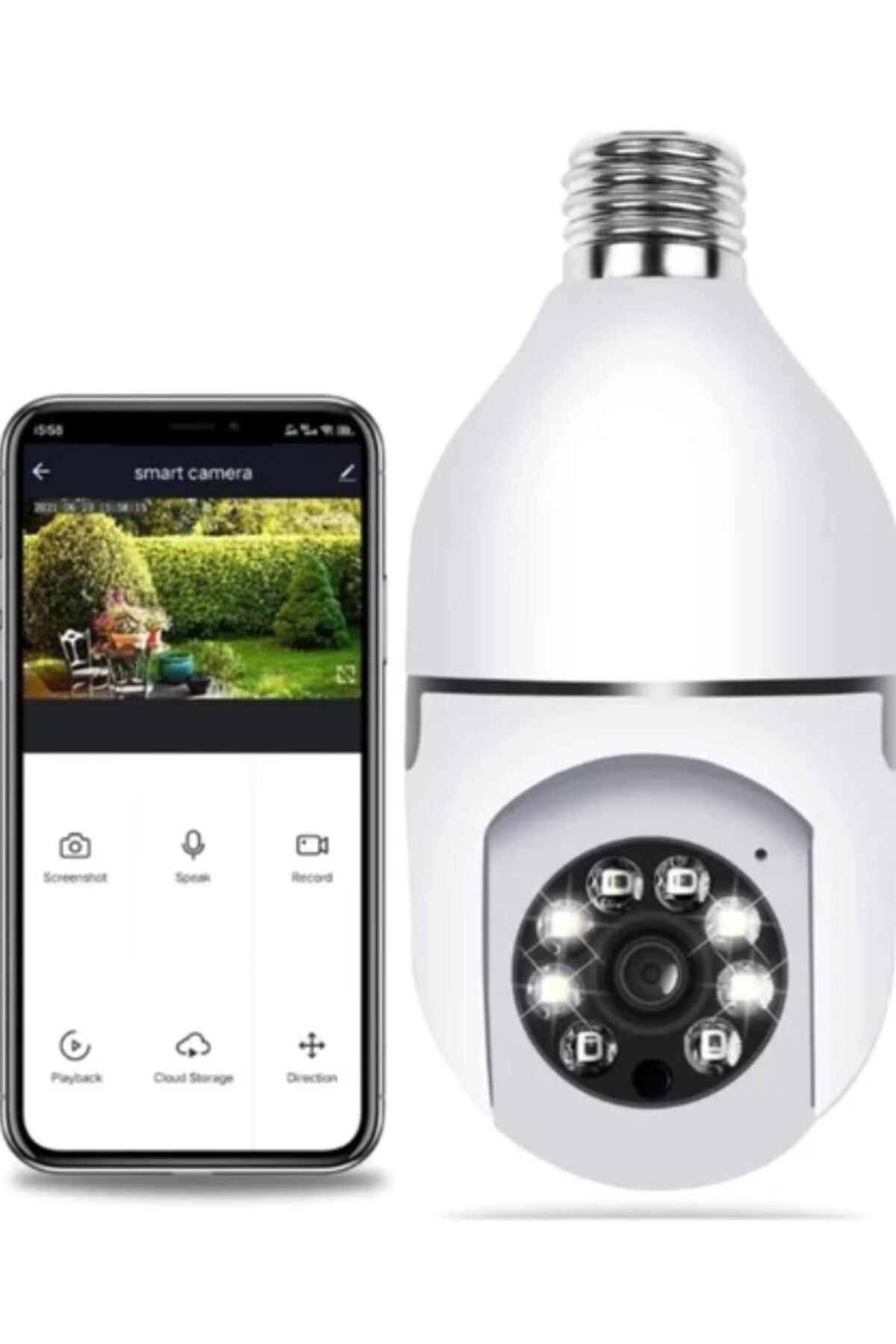 qasul Duya Takılan Pt Akıllı Güvenlik Kamerası - Görsel 3