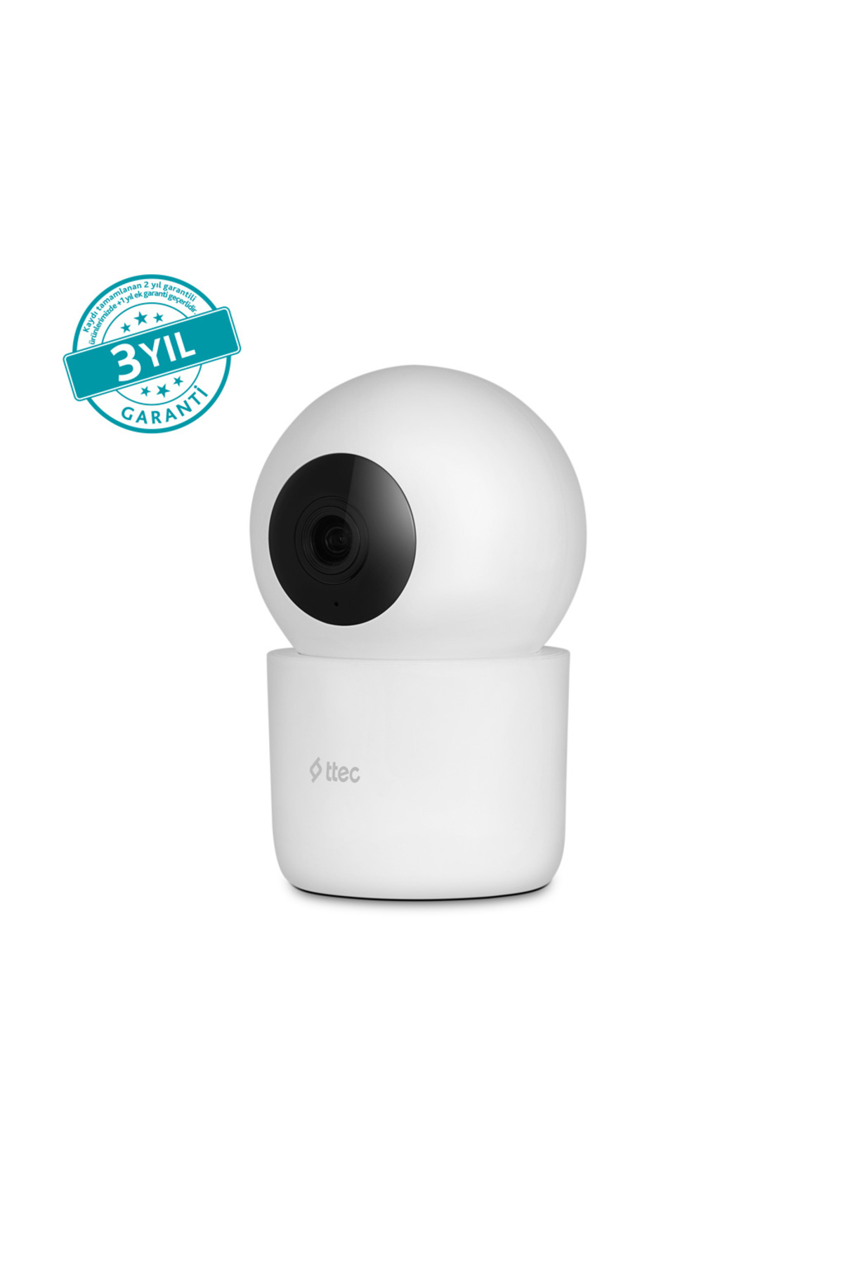 Ttec Wizi Pro 2 Full HD 360° Tak Çalıştır Wi-Fi Akıllı Kamera
