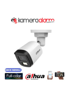 DAHUA B1a21-u-ıl-a Dahili Mikrofonlu 2mp 3.6mm 30 Metre Gece Renkli Görüşlü 2mp Ahd Bullet Kamera
