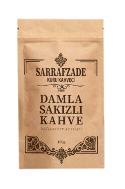 Sarrafzade Kahve Damla Sakızlı Türk Kahvesi 100Gr