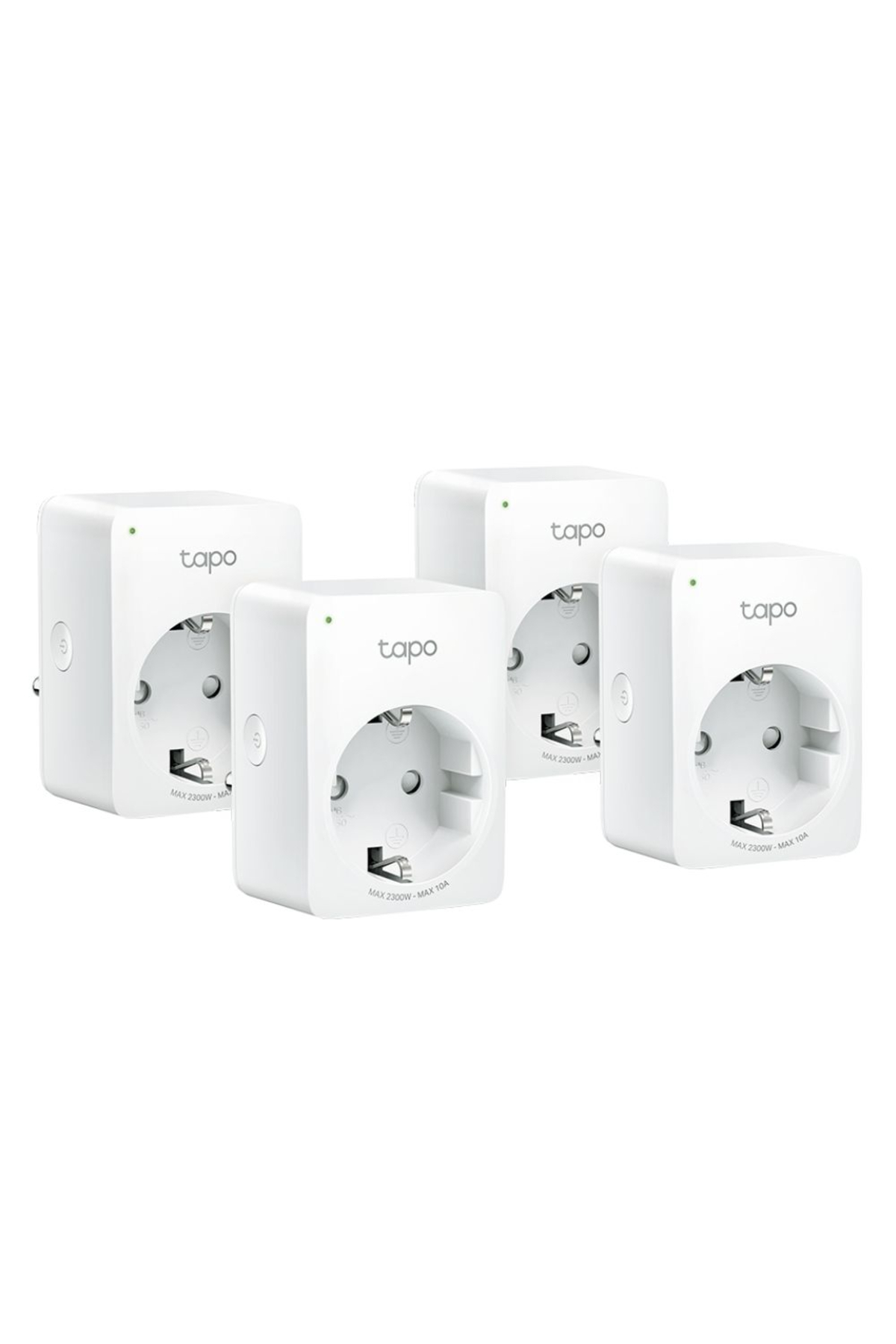 TP-LINK Tapo P100 Mini Akıllı Wi-fi Priz Beyaz Dörtlü