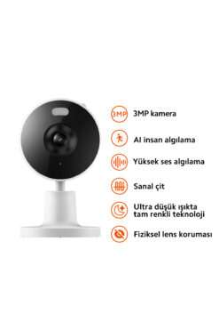 Xiaomi Akıllı Kamera C100 (Xiaomi Türkiye Garantil)