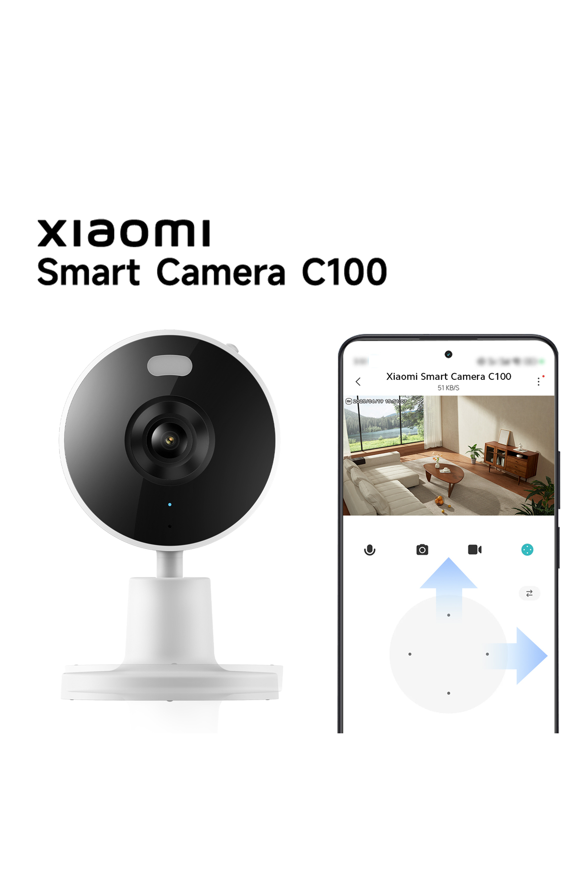 Xiaomi Akıllı Kamera C100 (Xiaomi Türkiye Garantil) - Görsel 3