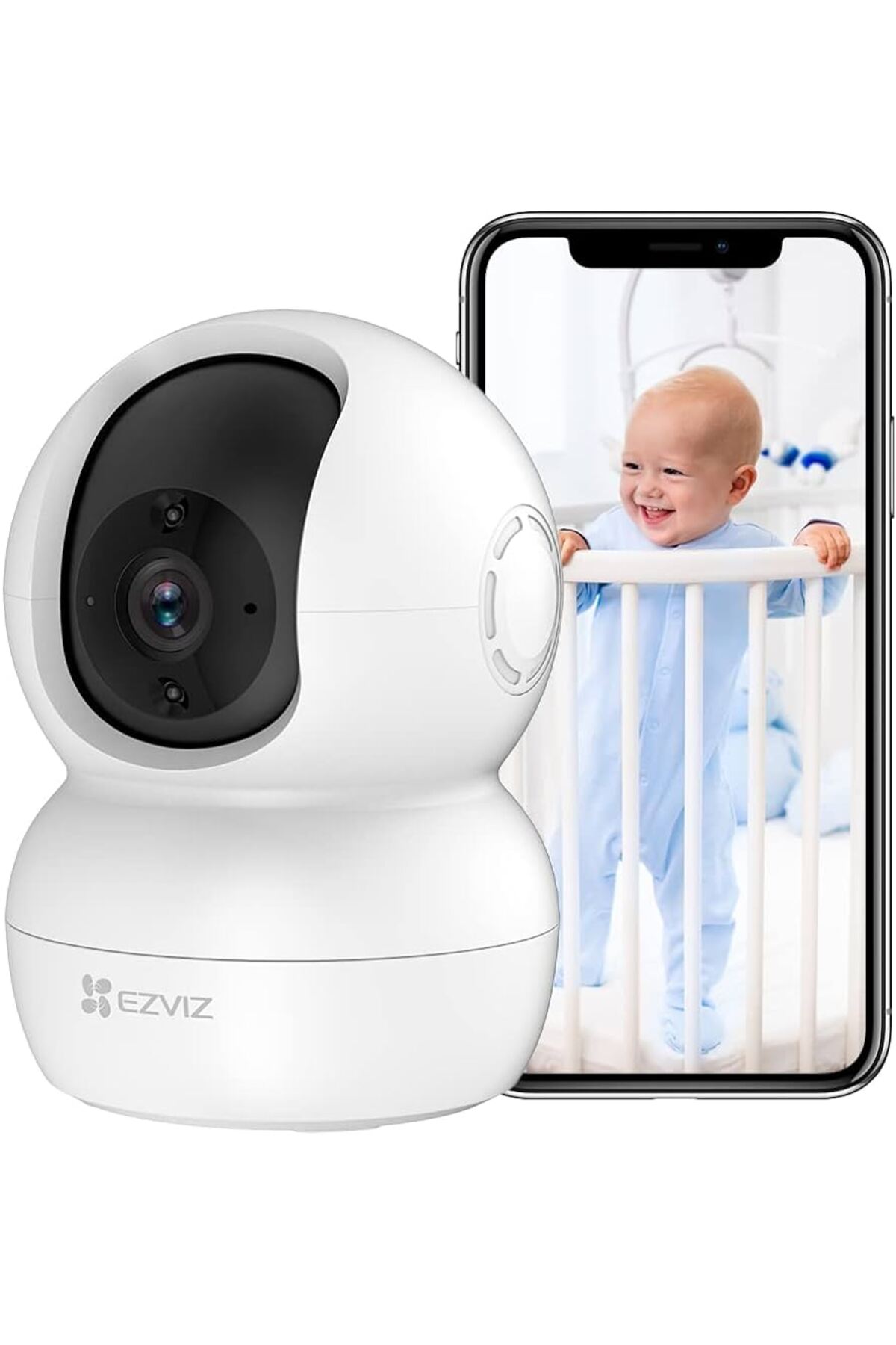 EZVIZ Cs-h6c - 1080p 2 Mp 360° Pt Hareketli Kamera - Görsel 2