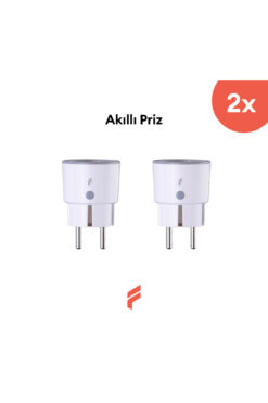 Fonri Akıllı Priz (16 AMPER) 2'li Set, Uzaktan Kontrol, Anlık Enerji Tüketim Takip, Zamanlayıcı, Tuya