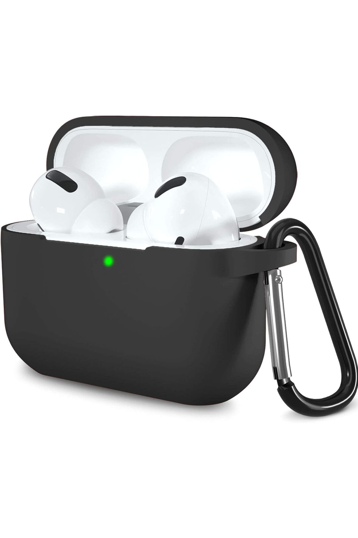 STOREMAX AirPods Pro 3. Nesil ile Uyumlu Sert Likit Silikon Kılıf – Kolay Temizlenebilir, Astar Kaplı İç Yüz