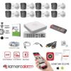 Hikvision 8 Kameralı Gece Gündüz Renkli, Ses Kayıtlı Güvenlik Kamerası Seti - Uzaktan Izleme - 1tb Hdd