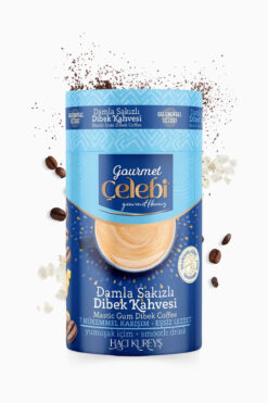 gourmet çelebi Damla Sakızlı Dibek Kahvesi 250 Gr.