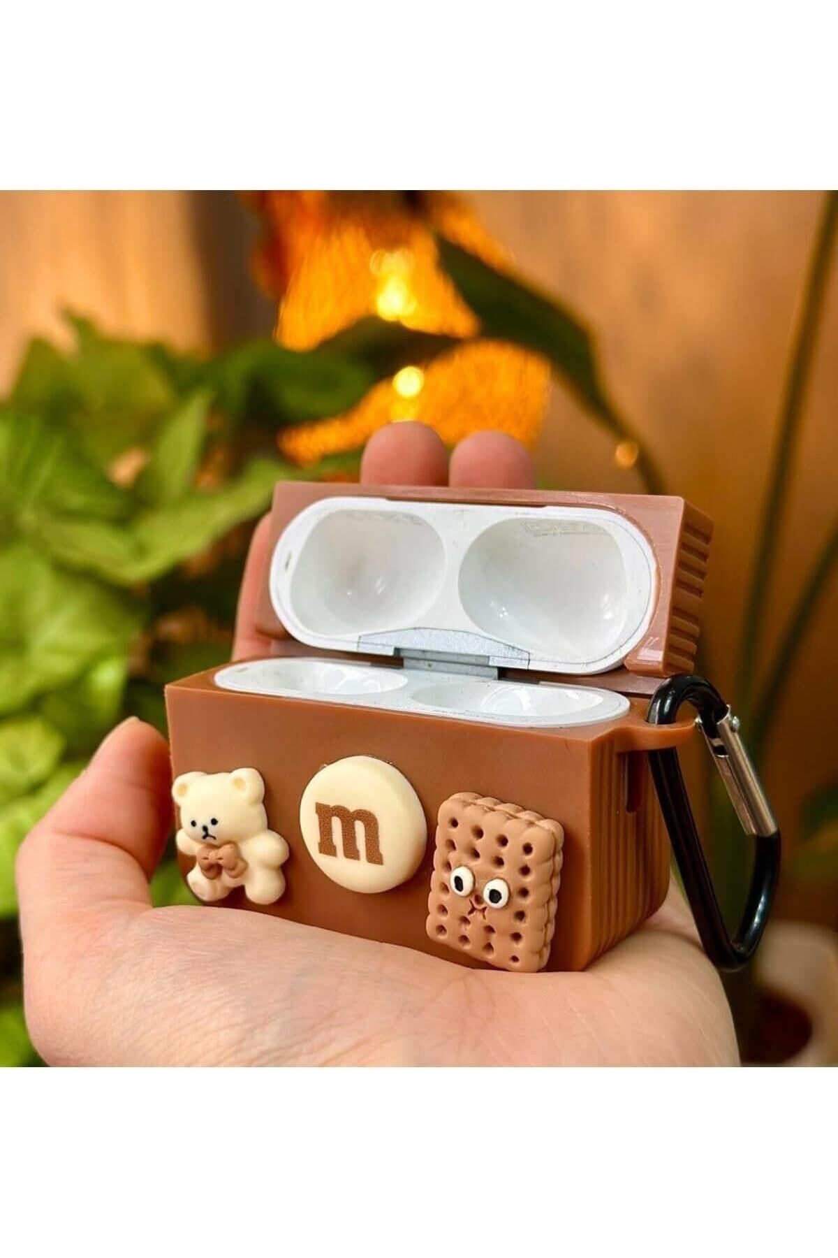 STOREMAX Pro - Pro2 ile Uyumlu Bisküvi Ayıcık Tasarımlı Kalın Silikon Kılıf - Brown 1174074