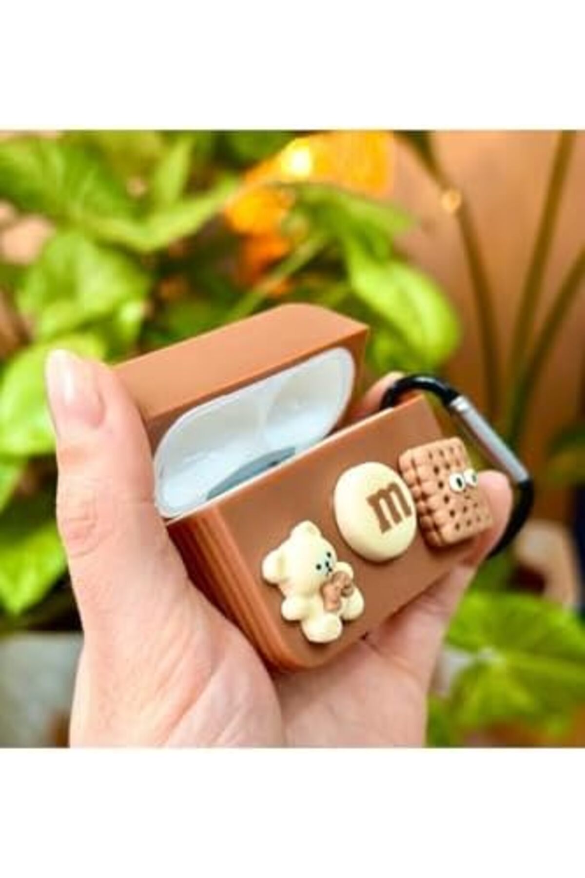 STOREMAX Pro - Pro2 ile Uyumlu Bisküvi Ayıcık Tasarımlı Kalın Silikon Kılıf - Brown 1174074 - Görsel 3