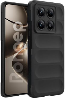 STOREMAX 14T Pro 5G için Kalın Yapılı Rugged TPU Silikon Kılıf Kamera Yükseltili İçi Süet Dokulu Kenarları